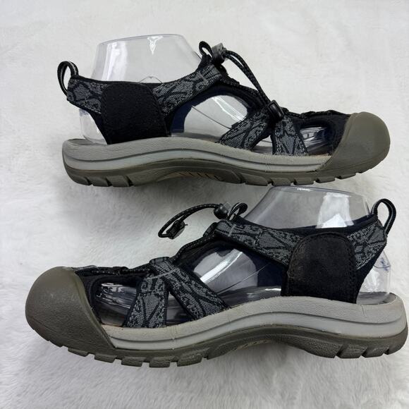 Keen Venice II H2 Waterproof Trail Sandals Women’s Size 9.5 Aqua - Picture 5 of 10